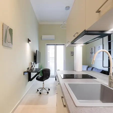 F & B Collection -aristotelous Square - Flat For 3 * Soluň