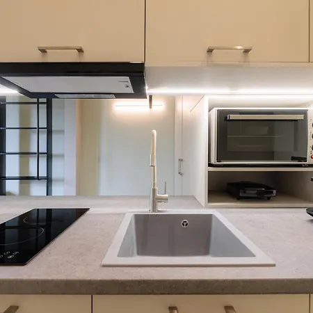 Apartmán F & B Collection -aristotelous Square - Flat For 3 Soluň