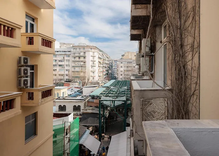 F & B Collection -aristotelous Square - Flat For 3 Apartman Szaloniki